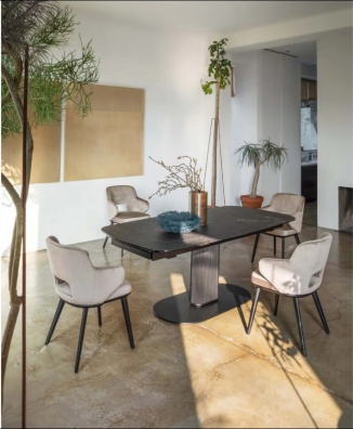 Foyer karfás étkezőszék lyukas háttmlával - myhome